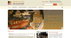 Desktop Screenshot of khmerstudies.org
